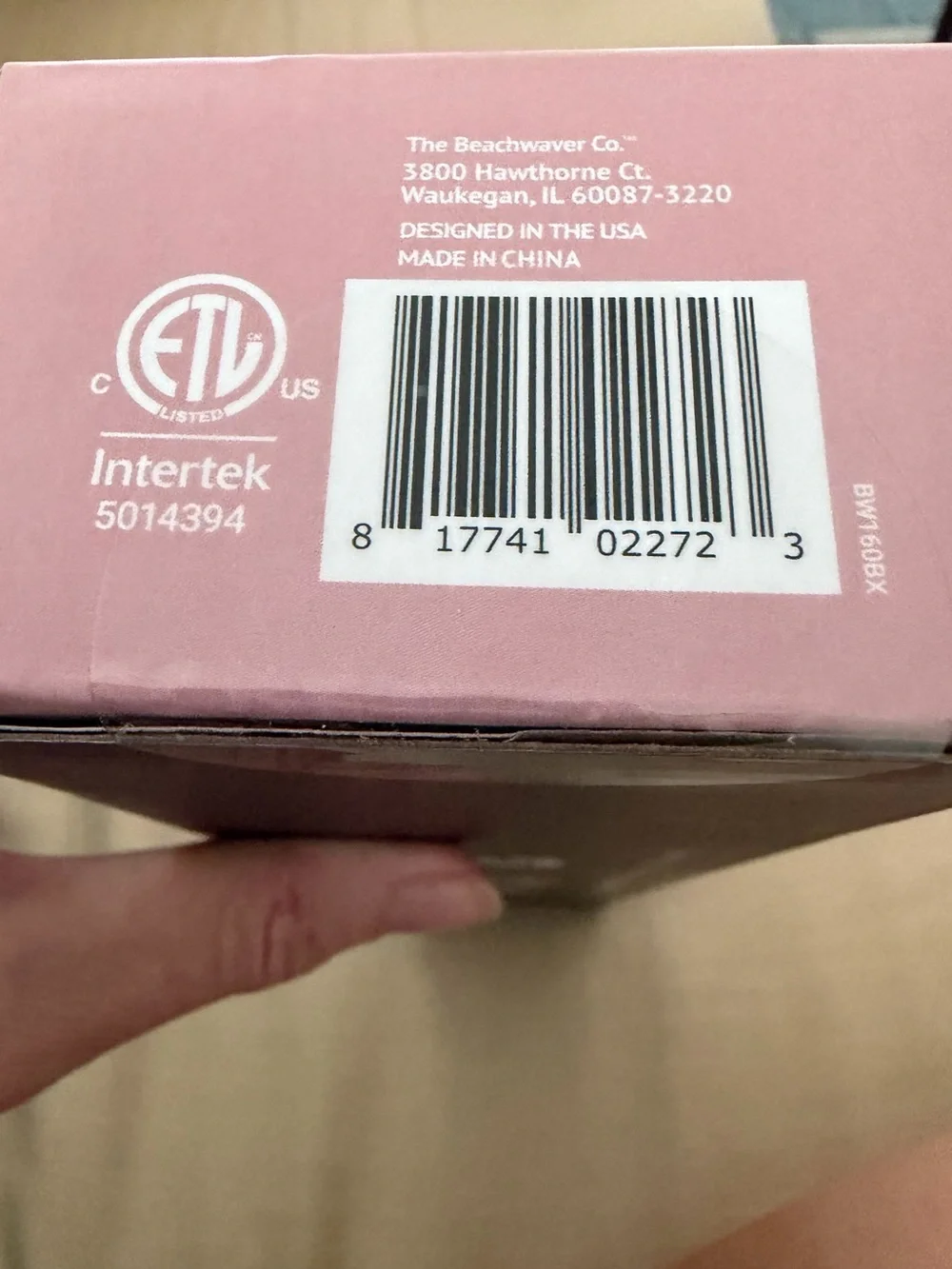 NIB Beachwaver B1 Rotating Curling Iron 1